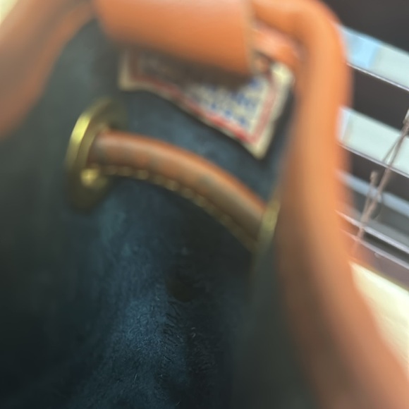 Vintage DOONEY & BOURKE navy unlined leather - Picture 8 of 9